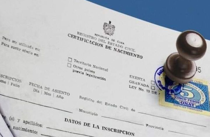 Cuba estrena nueva Ley del Registro Civil