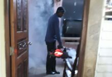 Fumigan viviendas en Sandino contra el Aedes Aegypti