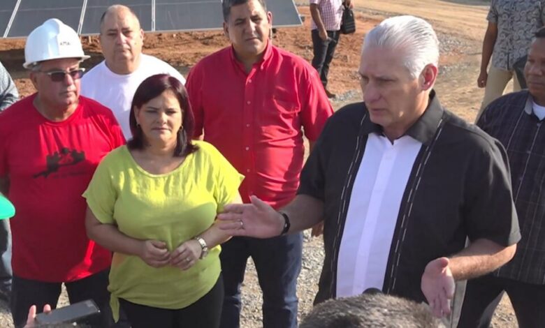 Presidente de Cuba recorre centros sociales y productivos en Pinar del Río