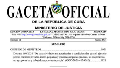 Gaceta Oficial No. 62