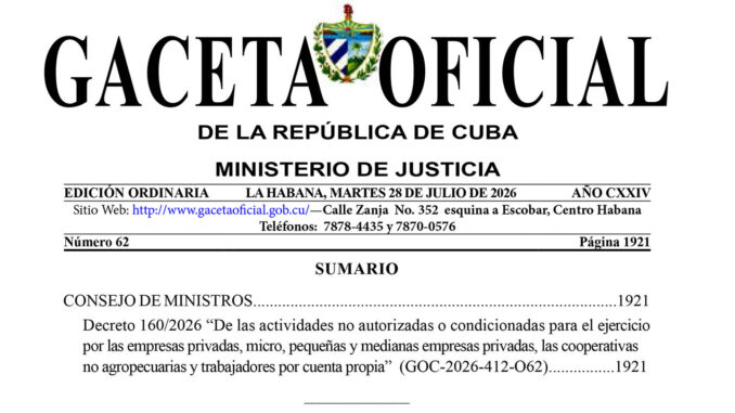 Gaceta Oficial No. 62