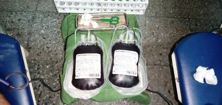 Sandino donaciones de sangre en agosto